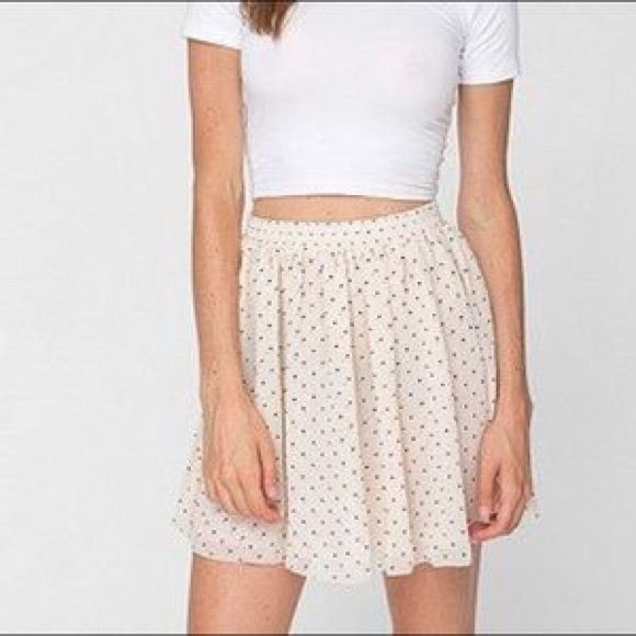 American Apparel chiffon skater skirt, size XS/S. - Picture 6 of 7